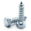 5/16"-9 ZINC PLATED STEEL HEX LAG SCREWS